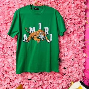 Green Tiger Graphic Tee